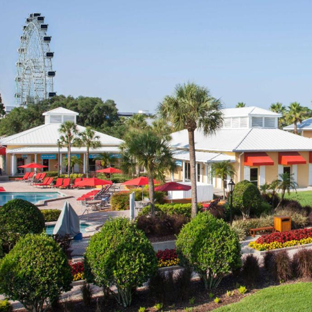 Resort with pool